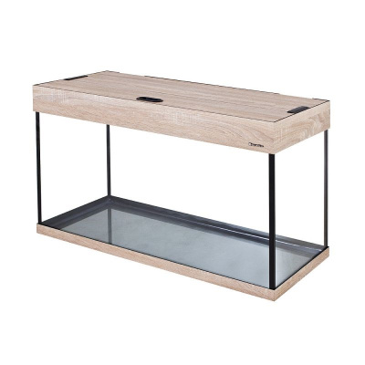 Аквариум AquaPlus LUX LED П120 (81х36х49) прямоугольный,105 л. с м-м RetroFit Sunny 16 Вт,дуб сонома